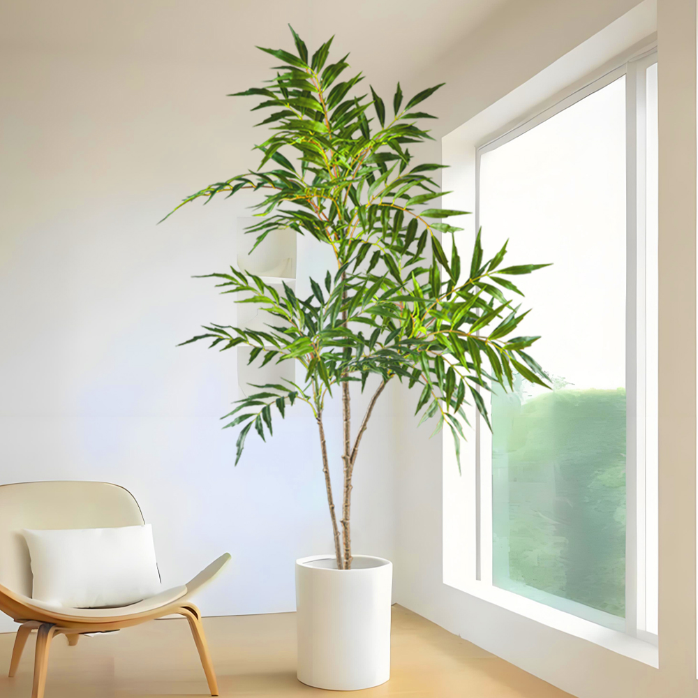 78-140 センチメートル大型人工カンジダ植物プラスチック - Ficus Lyrata Tree のレビューと価格