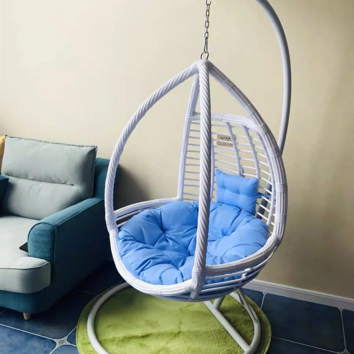 ハンギングバスケットラタンチェア、ホームクレードルチェア、室 - Spider Plant Hanging のレビューと価格