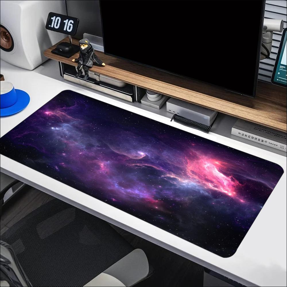 パープルギャラクシーネビュラスペース大型拡張マウスパッド、滑 - Tradescantia Purple のレビューと価格