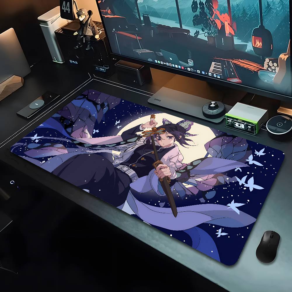 マウスパッド XXL PC パープルフラワー D-鬼滅の刃  - Tradescantia Purple のレビューと価格