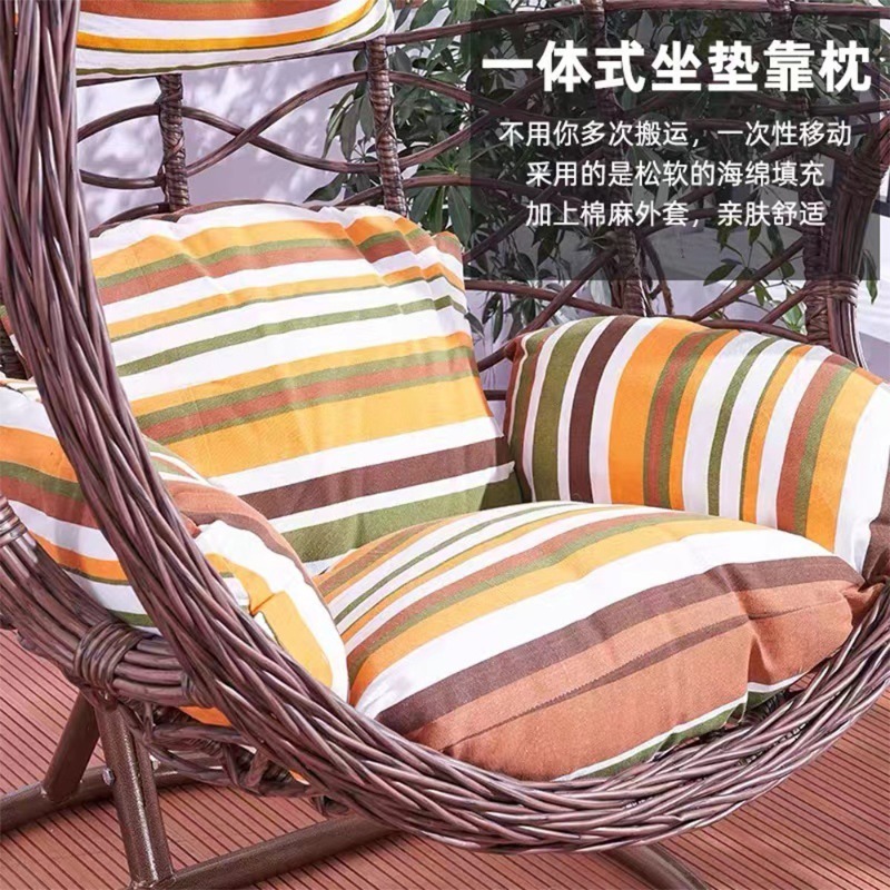 ハンギングバスケット籐椅子、室内用ハンモック、ダブルスイング - Spider Plant Hanging のレビューと価格