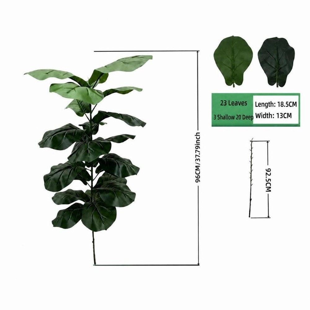 9月15日、人工観葉植物、イチジク（フィカス・リラータ）、大 - Ficus Lyrata Tree のレビューと価格